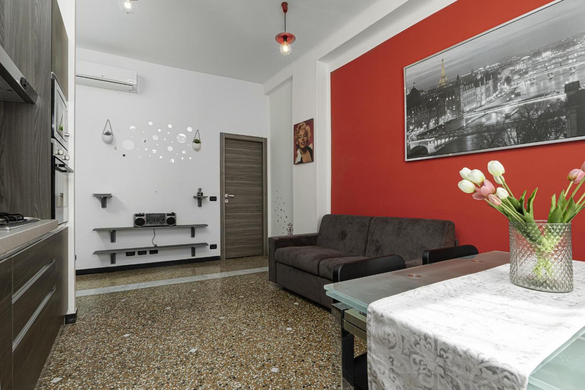 Rosa Homes The Red - Centro Storico, Acquario, Porto Antico Apartamento *